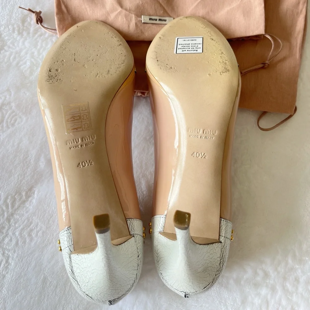 Miu Miu patent leather pumps - Picture 4 of 8
